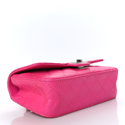 Chanel Goatskin Quilted 2.55 Reissue Flap Belt Bag Fluorescent Pink 4 of 12