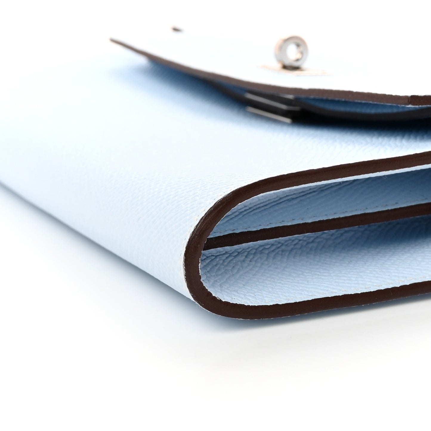 Epsom Kelly Wallet To Go Bleu Brume