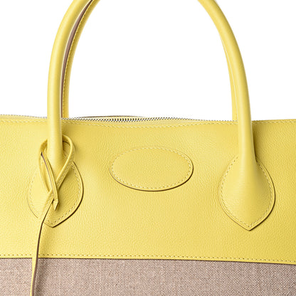 Hermes Toile De Camp Evercolor Bolide 45 Ficelle Lime 10 of 10