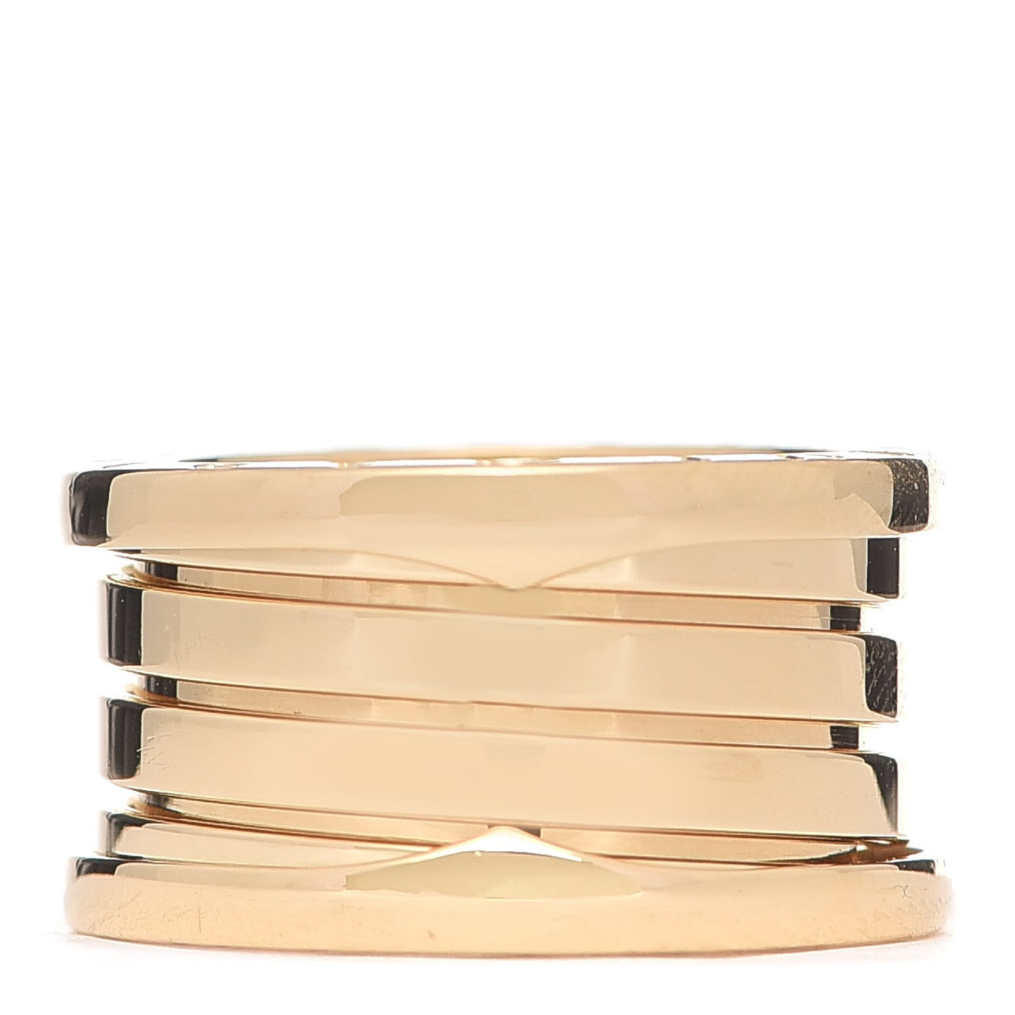 18K Yellow Gold B.Zero1 Four-Band Ring 50 5.25
