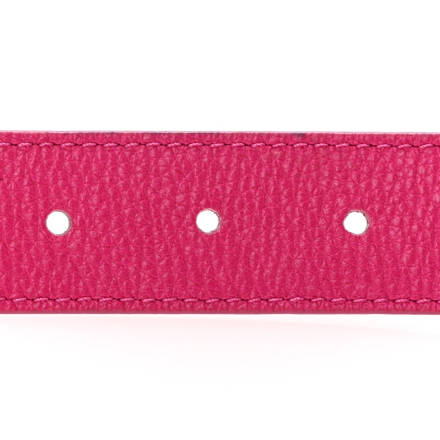 Taurillon Calfskin Essential V 30mm Belt 80 32 Fuchsia