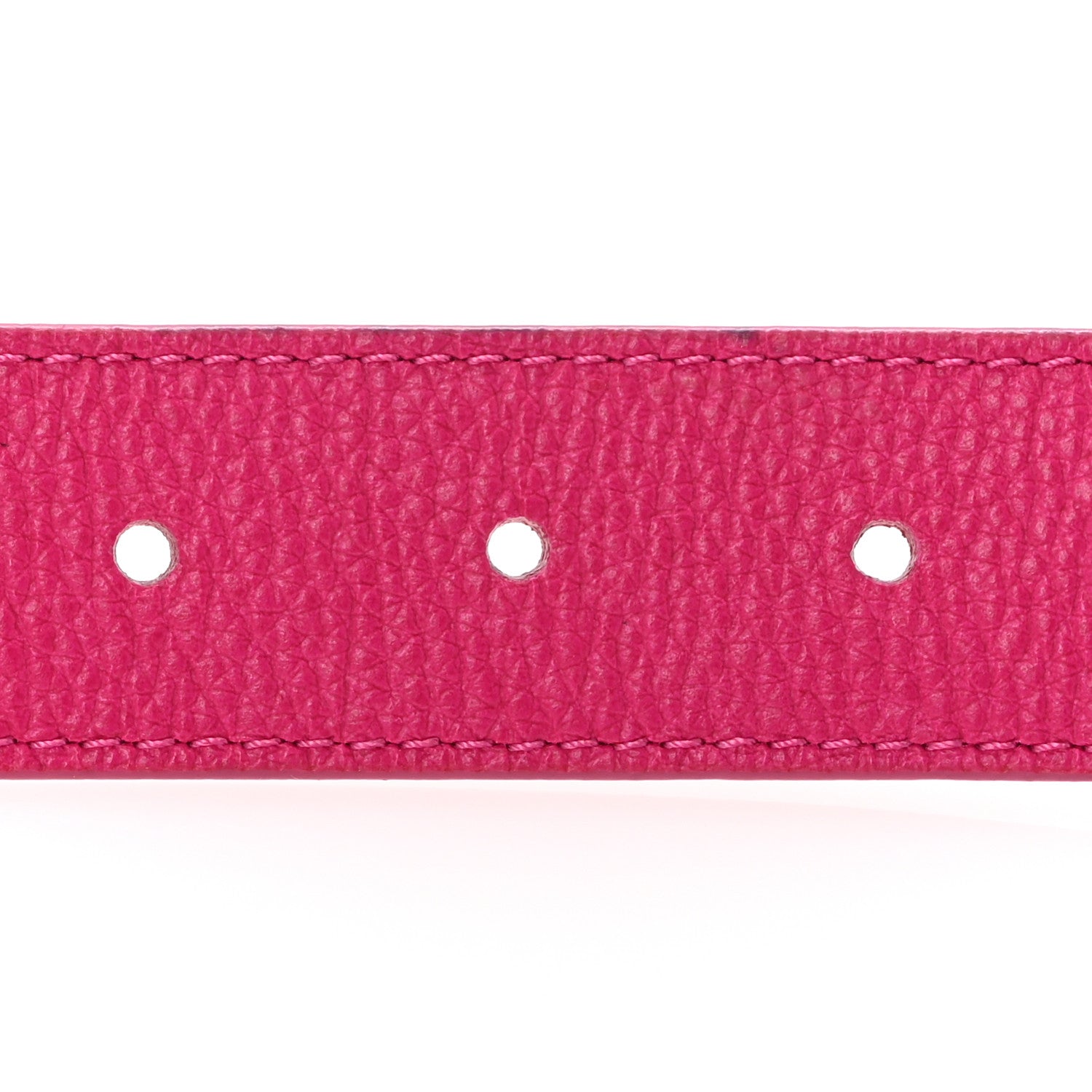 Louis Vuitton Taurillon Calfskin Essential V 30mm Belt 80 32 Fuchsia 3 of 9