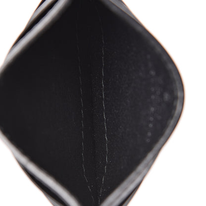 Gucci Calfskin Feline Card Holder Black 5 of 7