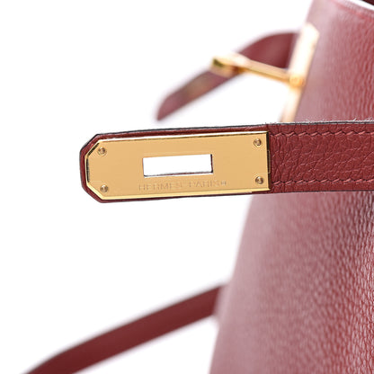 Hermes Taurillon Clemence Retourne Kelly 32 Rouge H 18 of 35