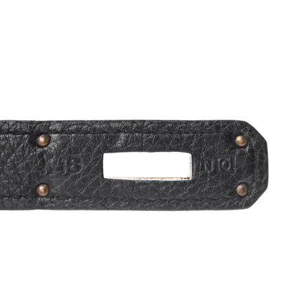 Hermes Taurillon Clemence Kelly Retourne 35 Black 6 of 9