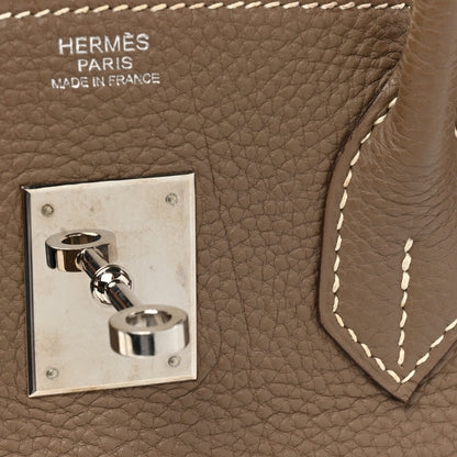 Hermes Togo Birkin 30 Etoupe 10 of 19