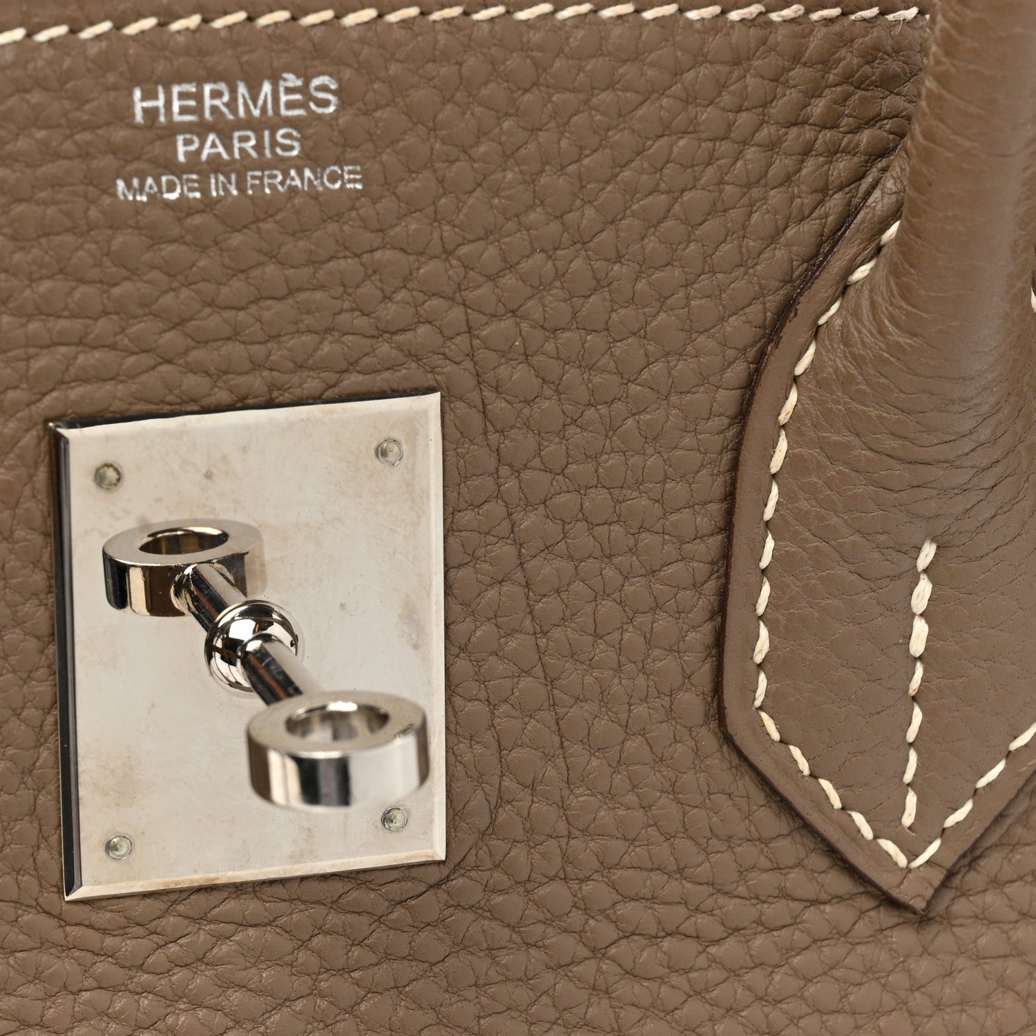 Hermes Togo Birkin 30 Etoupe 10 of 19