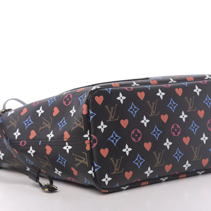 Louis Vuitton Game On Neverfull MM Black 9 of 11