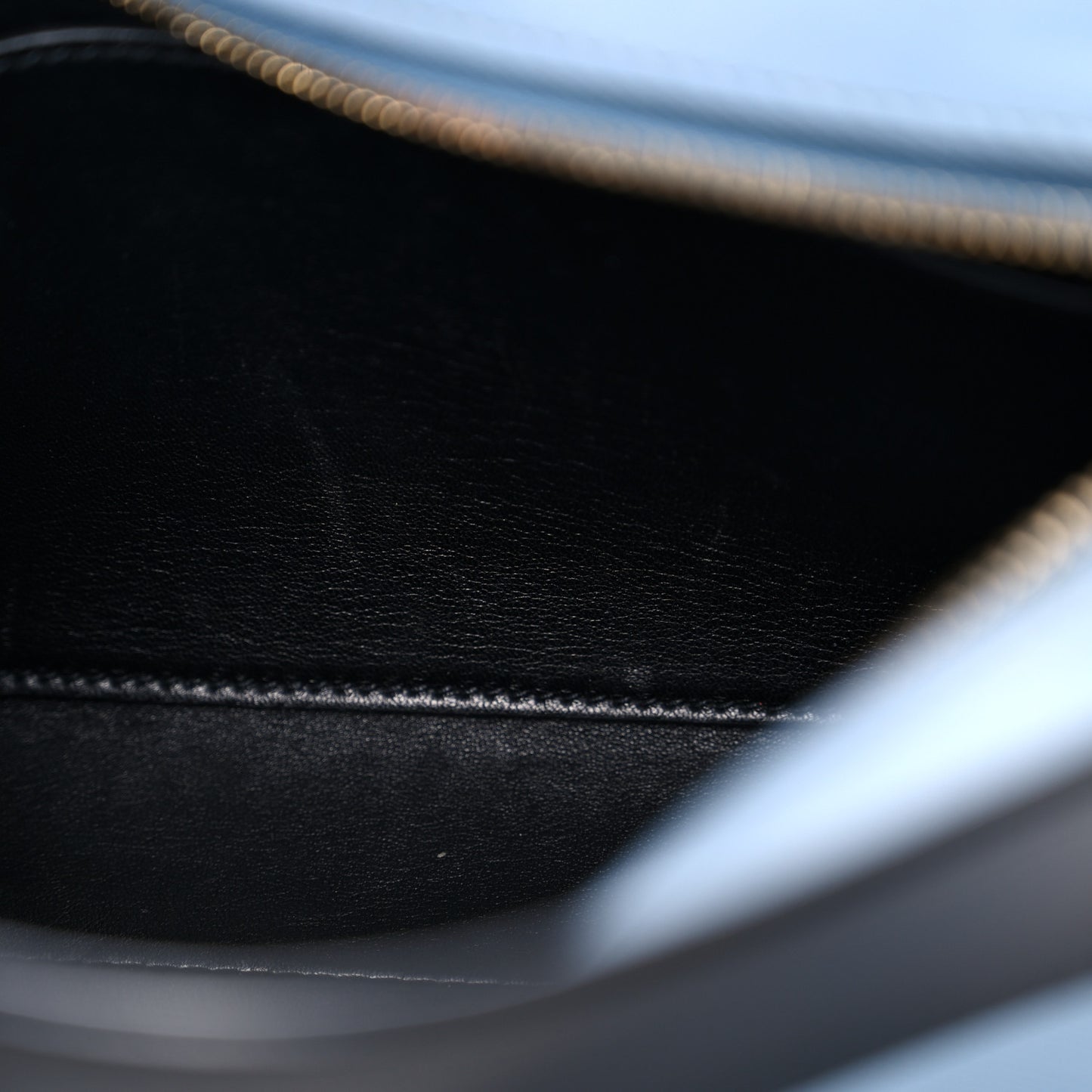 Saffiano City Calfskin Esplanade Crossbody Bag Astrale Black