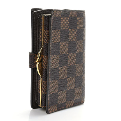 Louis Vuitton Damier Ebene French Purse Wallet 3 of 8