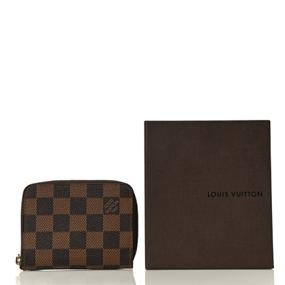 Louis Vuitton Damier Ebene Zippy Coin Purse 10 of 10