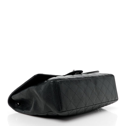 Chanel Caviar Quilted Maxi Single Flap Black 4 of 16
