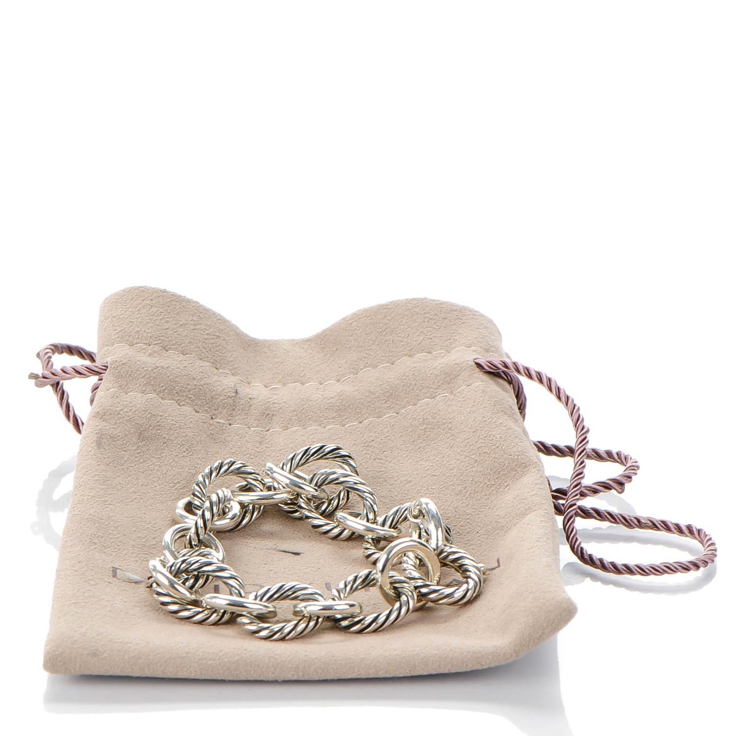 Sterling Silver 12mm Large Oval Link Bracelet