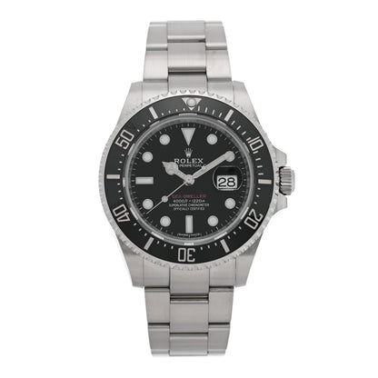 Rolex Stainless Steel 43mm Oyster Perpetual Date Sea-Dweller Watch Black 126600 1 of 5