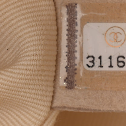 Chanel Tweed Quilted Medium Chanel 19 Flap Ecru Black 7 of 10