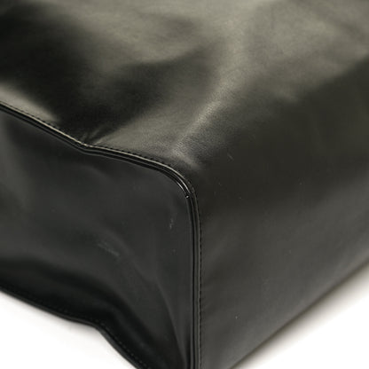 Telfar Vegan Leather Medium Shopping Bag Black 13 of 13