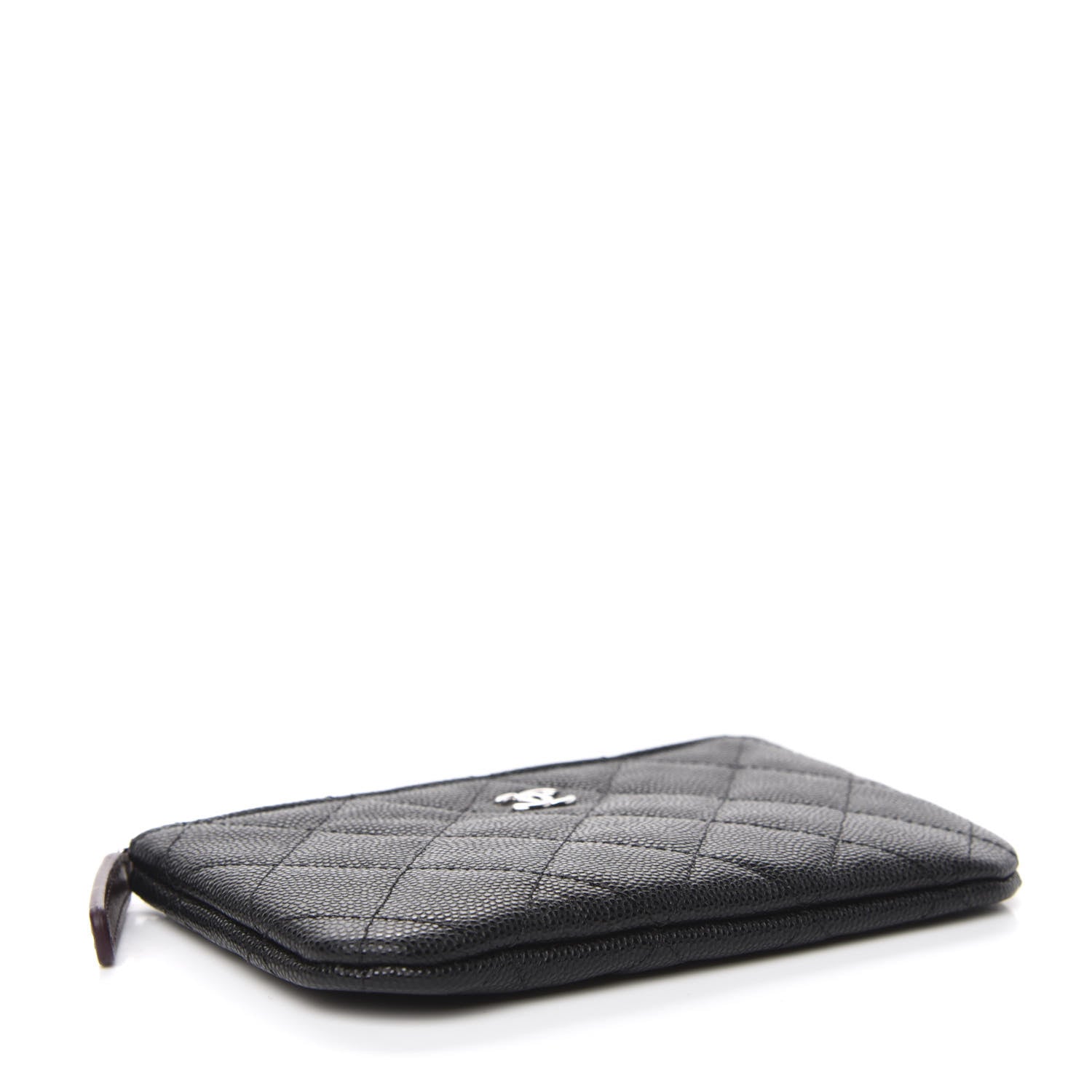 Chanel Caviar Quilted Small Cosmetic Case Black 4 of 8