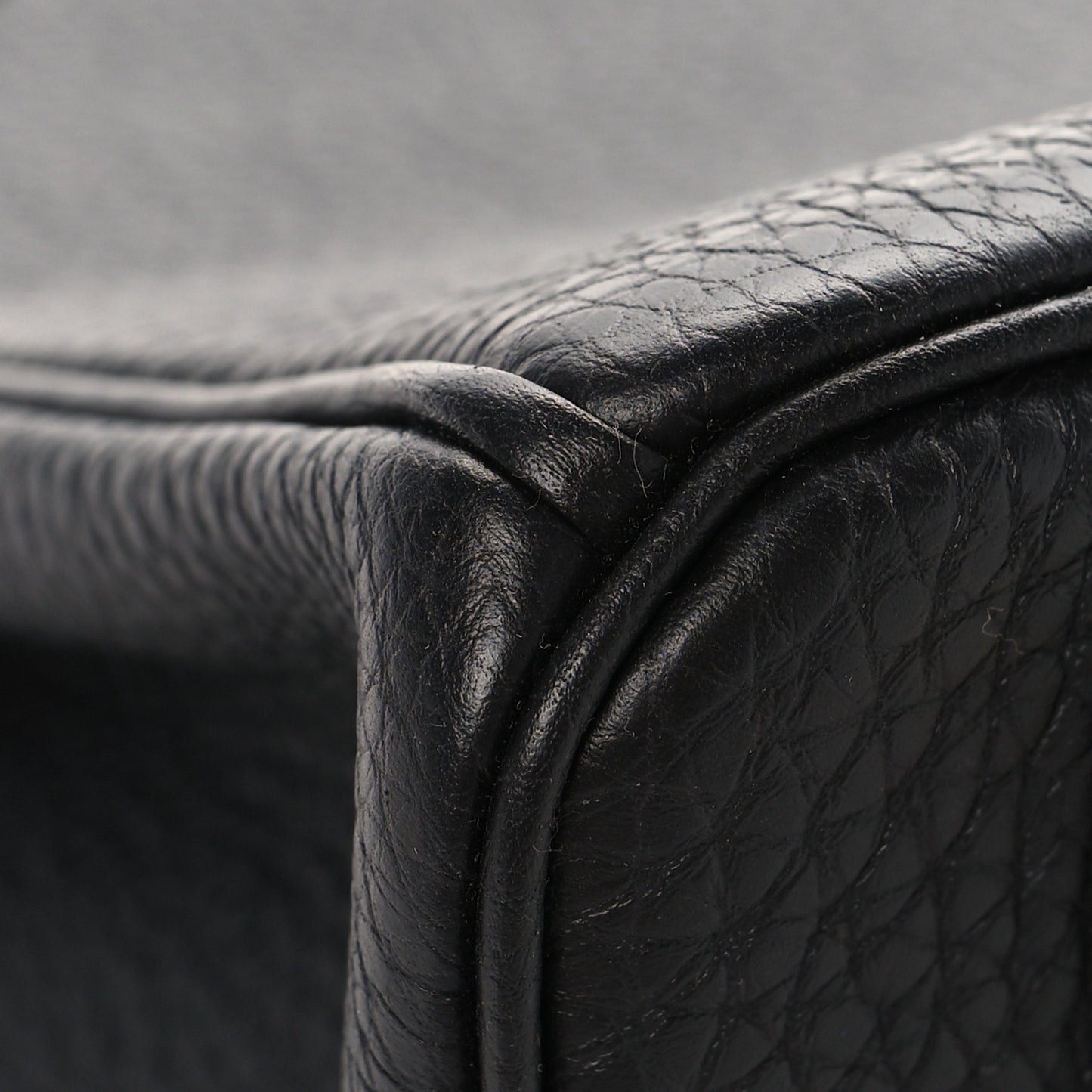 Togo Birkin 25 Black Black