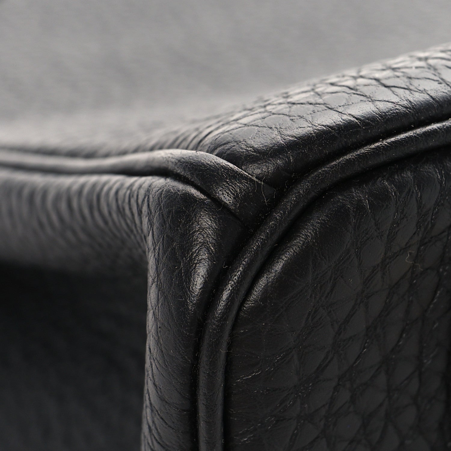 Hermes Togo Birkin 25 Black Black 11 of 12
