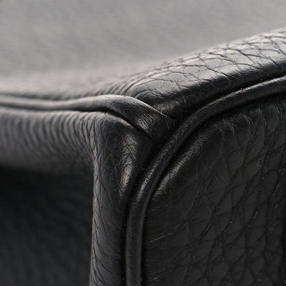 Hermes Togo Birkin 25 Black Black 11 of 12