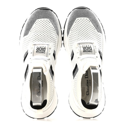 Christian Dior Technical Knit Run'n'Dior Sneakers 40 White Black 2 of 9