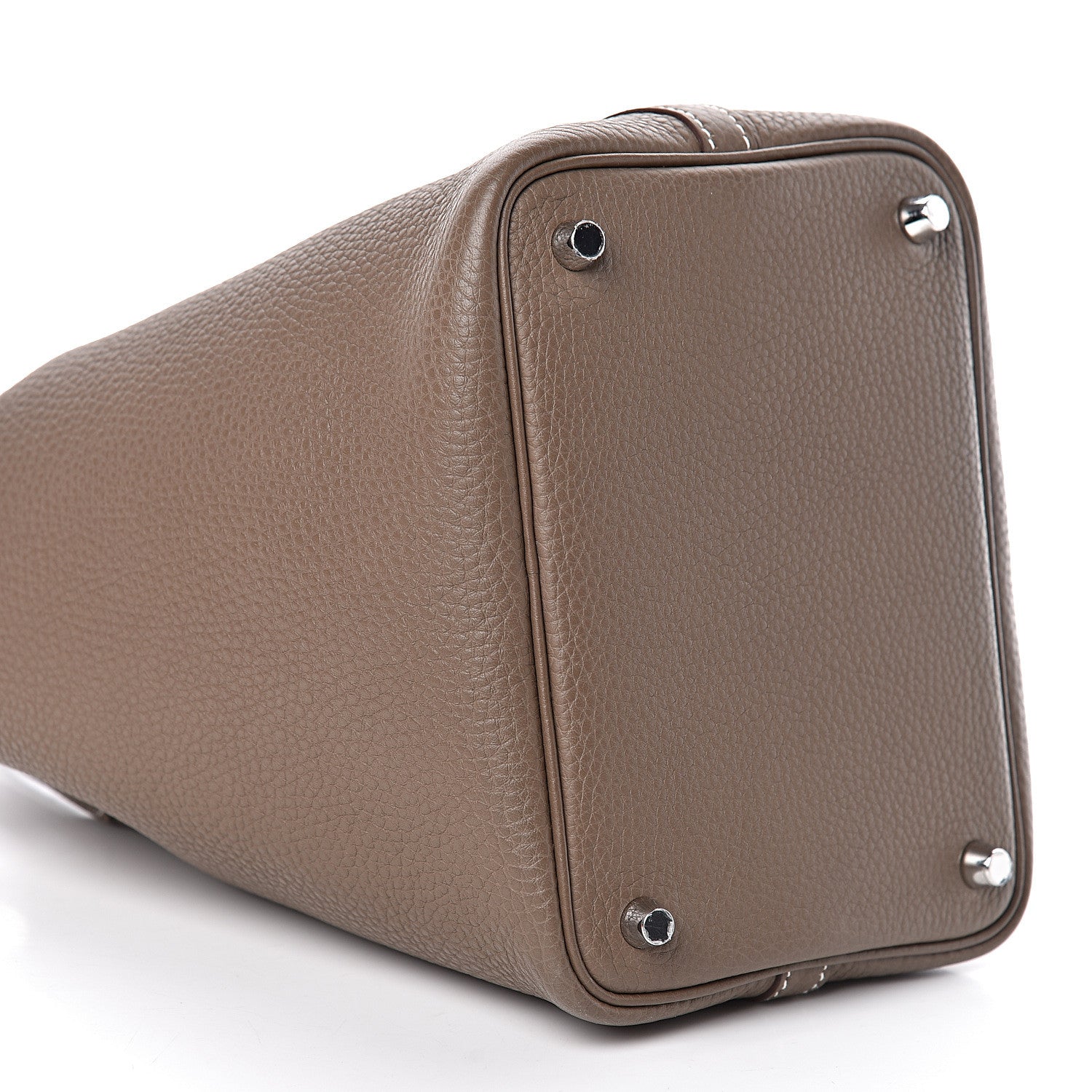 Hermes Taurillon Clemence Picotin Lock 18 PM Etoupe 9 of 11
