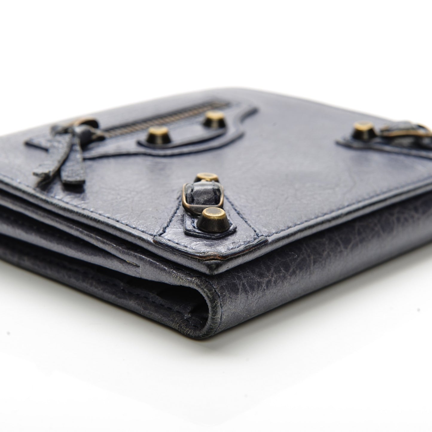 Agneau Bi-Fold Compact Wallet Jacynthe