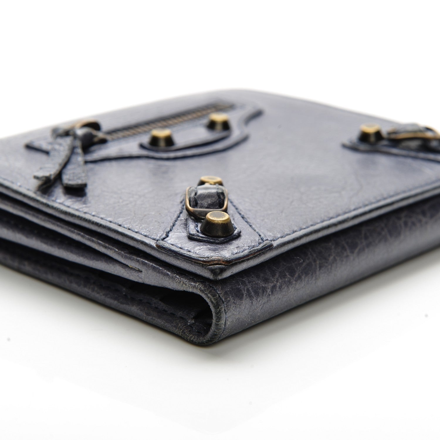 Balenciaga Agneau Bi-Fold Compact Wallet Jacynthe 8 of 8