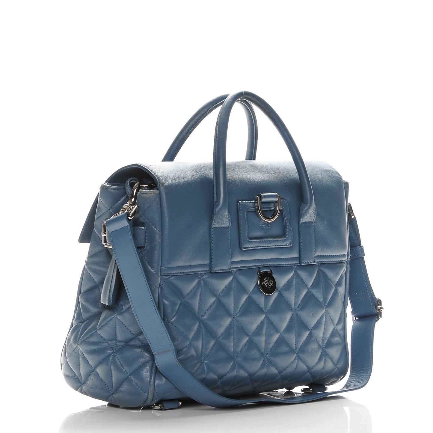 Nappa Quilted Cara Delevingne Convertible Bag Blue