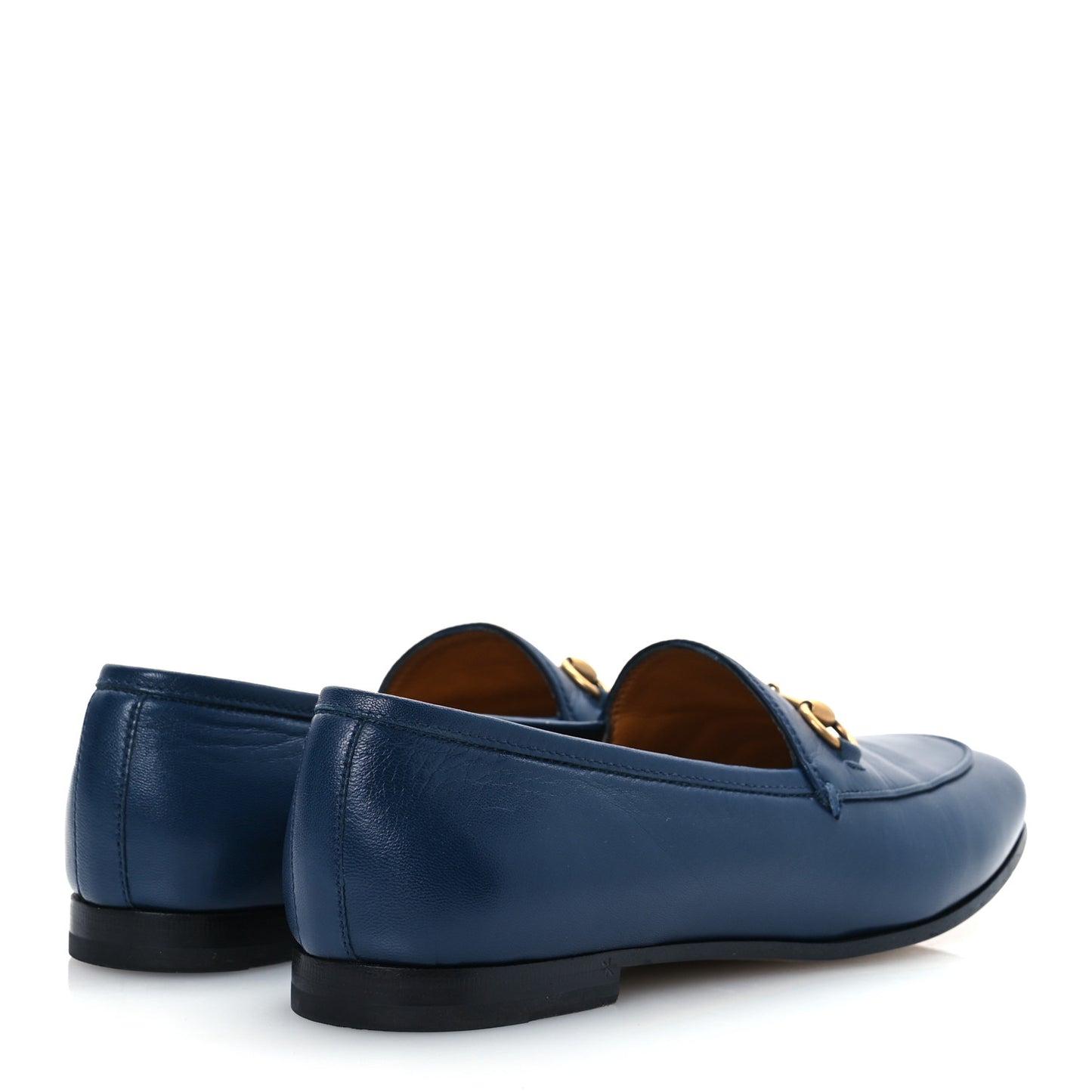 Calfskin Womens Jordaan Loafers 37 Blue Agata