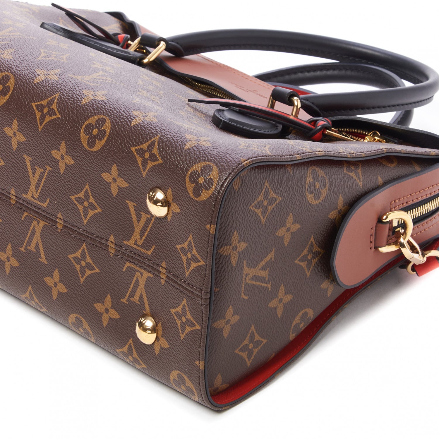 Louis Vuitton Monogram Tuileries Caramel Rouge 5 of 9