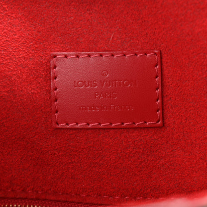 Louis Vuitton Damier Ebene Caissa Hobo Cherry 6 of 11