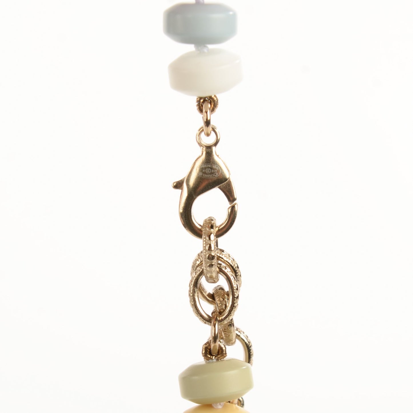 Candy CC Double Strand Necklace Multicolor