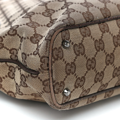 Gucci Monogram Signature Tote Dark Brown 8 of 41