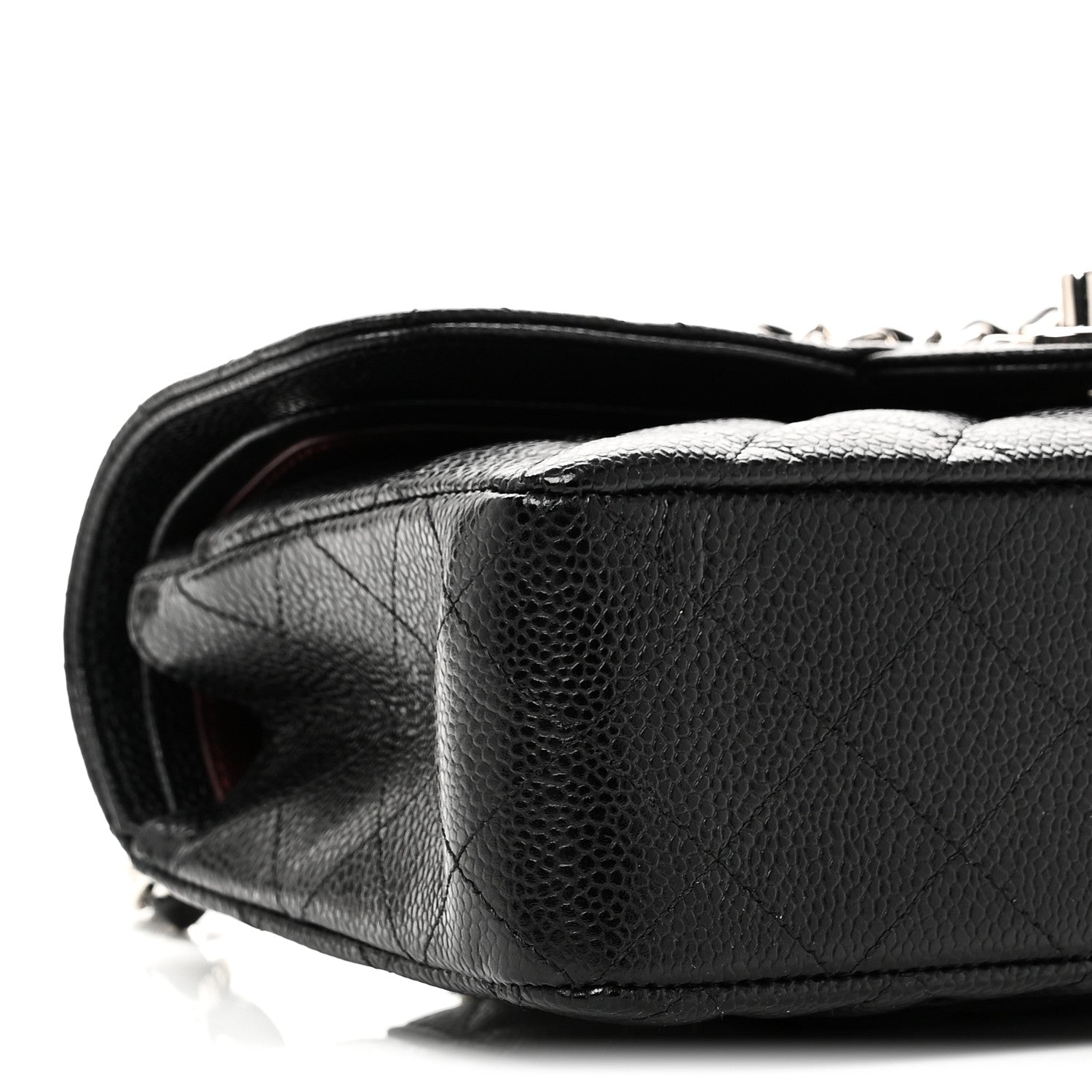Chanel Caviar Quilted Small Double Flap Black 9 of 10