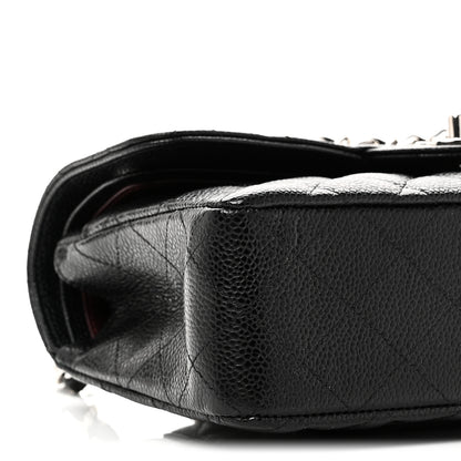 Chanel Caviar Quilted Small Double Flap Black 9 of 10