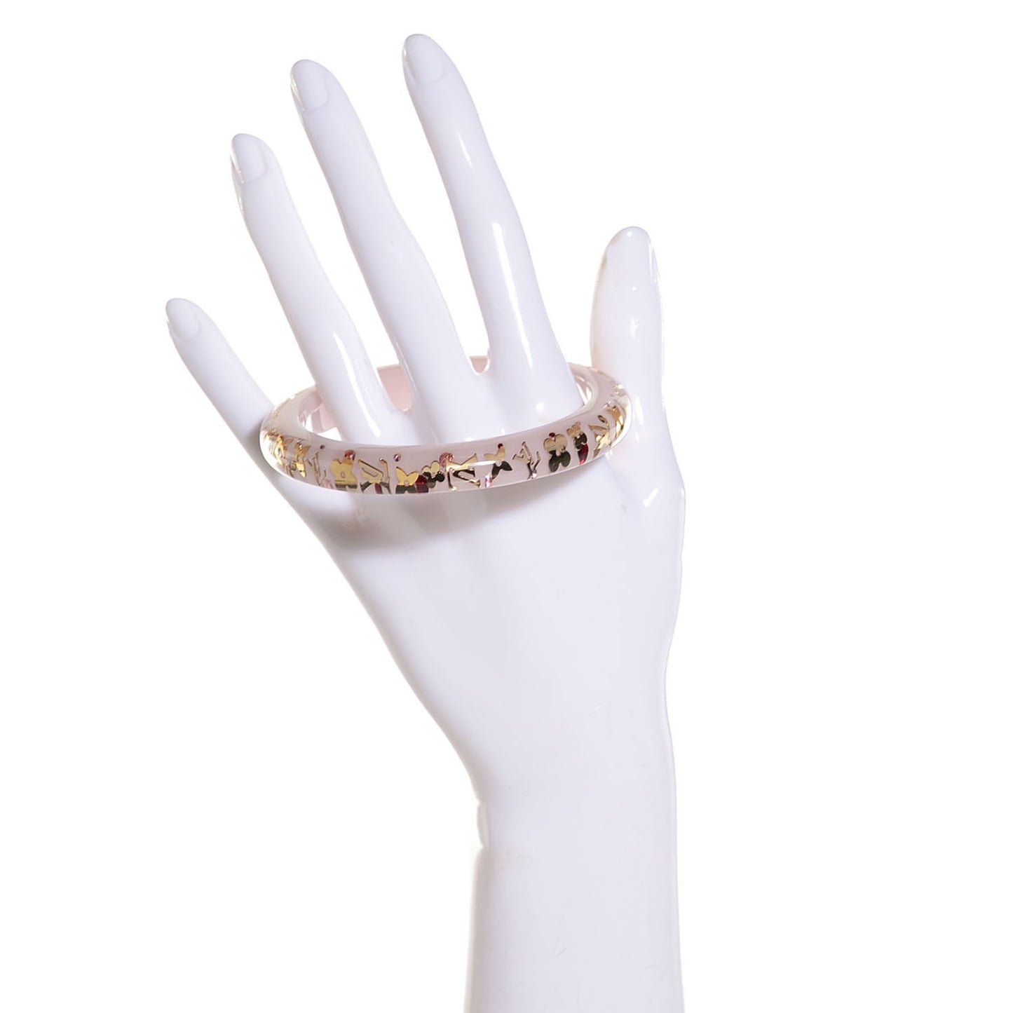 Resin Swarovski PM Inclusion Bracelet M Parme
