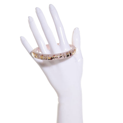Louis Vuitton Resin Swarovski PM Inclusion Bracelet M Parme 2 of 3