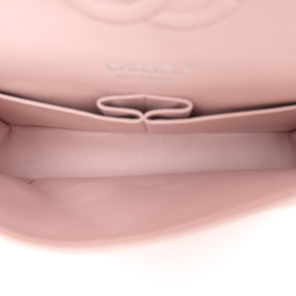 Chanel Lambskin Quilted Medium Double Flap Light Pink 5 of 10