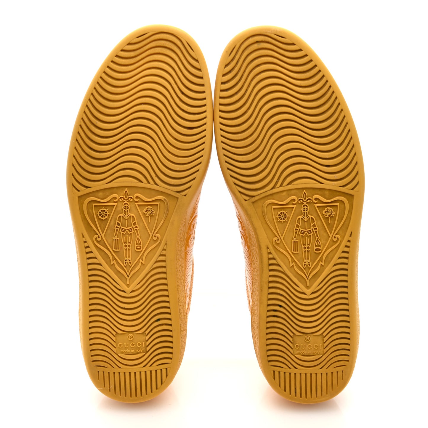 Calfskin GG Tennis Embossed Mens Ace Sneakers 39 Crop