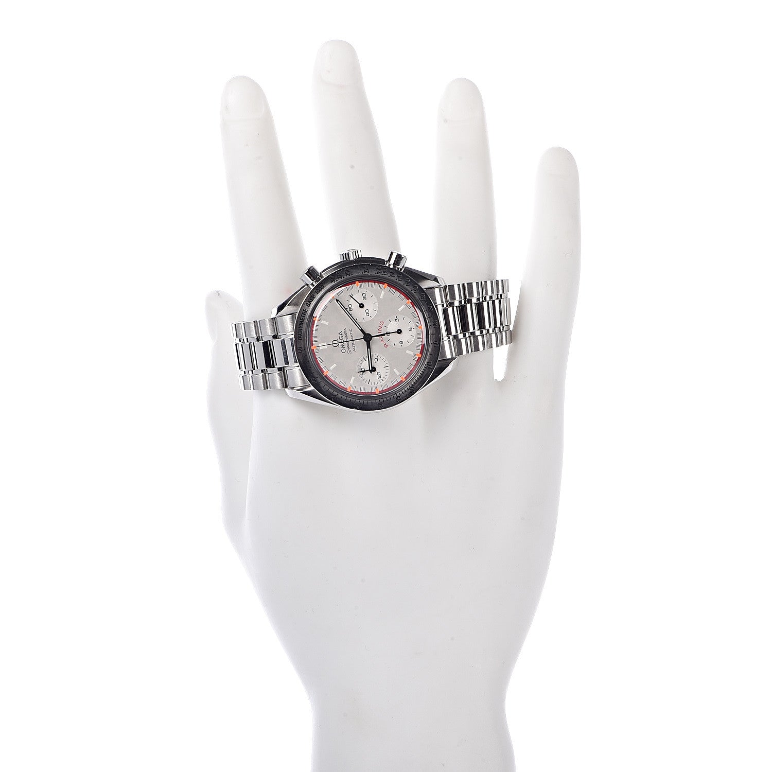 Omega Stainless Steel 40mm Speedmaster Racing Michael Schumacher Automatic Watch 3517.30 2 of 7