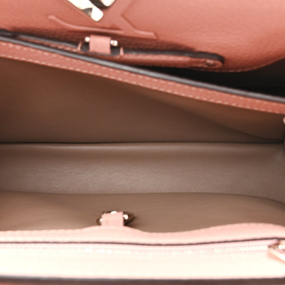 Louis Vuitton Taurillon Capucines PM Magnolia 5 of 10