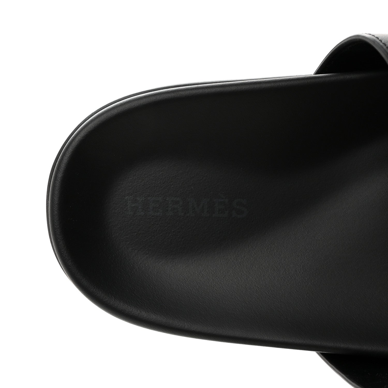 Hermes Calfskin Studded Womens Chypre Sandals 38 Black 6 of 9