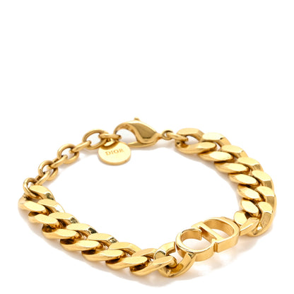 Christian Dior Metal Danseuse Etoile Chain Bracelet Gold 1 of 6