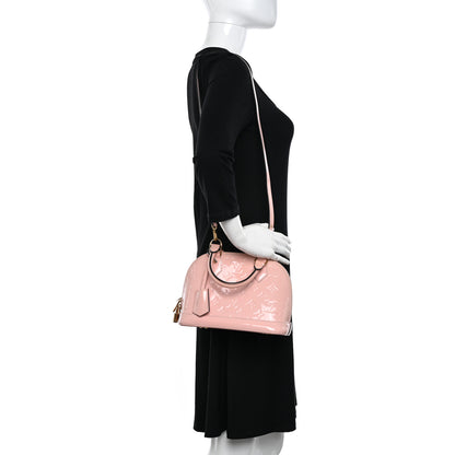 Louis Vuitton Vernis Alma BB Rose Ballerine 2 of 12