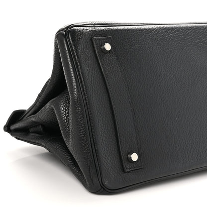 Hermes Togo JPG Shoulder Birkin II 42 Black 9 of 10
