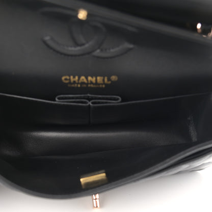 Chanel Lambskin Quilted Small Double Flap Black 7 of 16