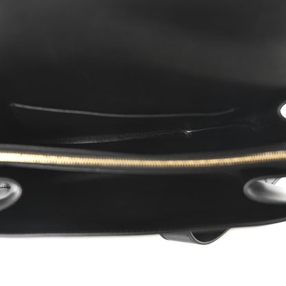 The Row Smooth Calfskin Isla Clutch Black 4 of 8