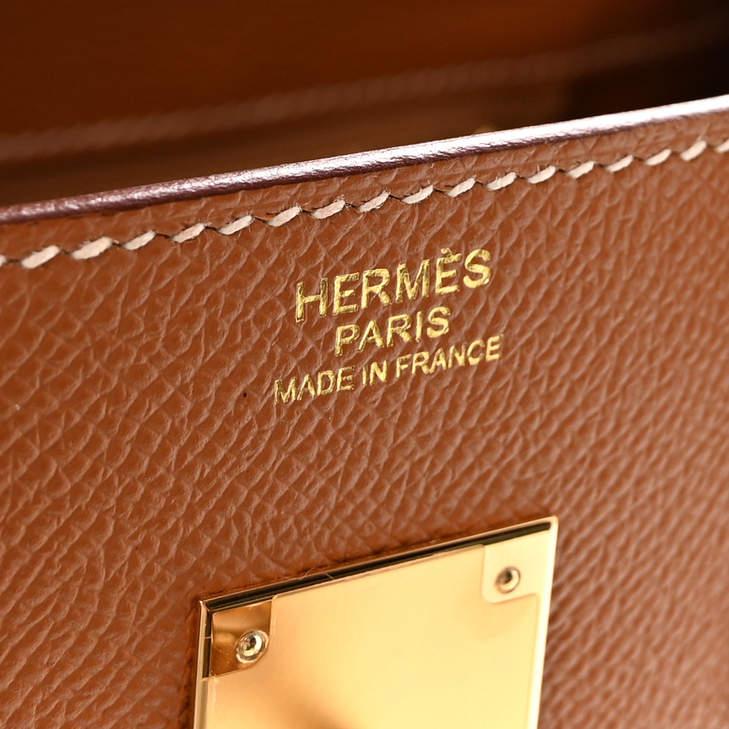 Epsom Birkin 30 Gold