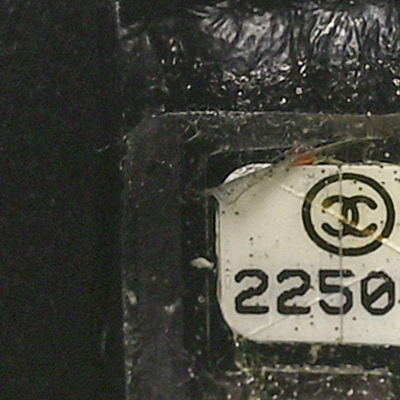 Chanel Nubuck Iridescent Calfskin Quilted Reissue Camera Case Black 6 of 10